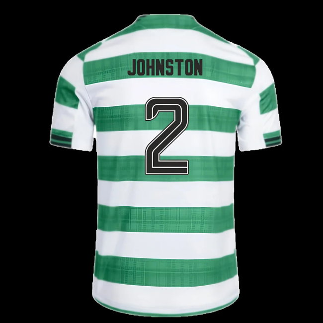 2025-2026 Celtic Home Shirt (No Sponsor) (Johnston 2)