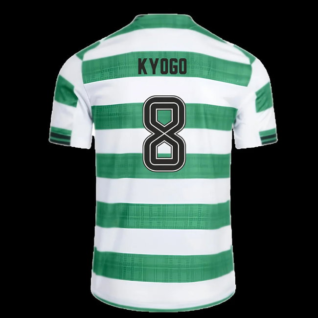2025-2026 Celtic Home Shirt (No Sponsor) (Kyogo 8)