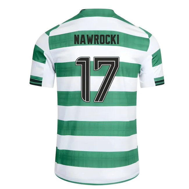 2025-2026 Celtic Home Shirt (No Sponsor) (Nawrocki 17)