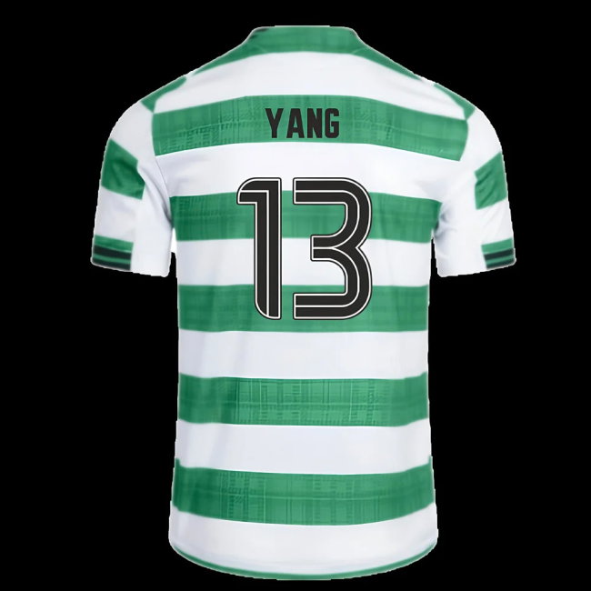 2025-2026 Celtic Home Shirt (No Sponsor) (Yang 13)