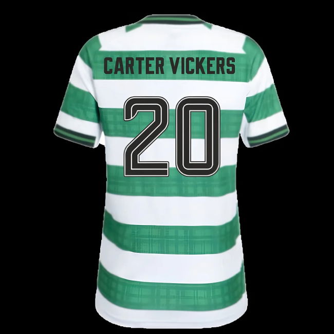 2025-2026 Celtic Home Shirt (Womens) (Carter Vickers 20)