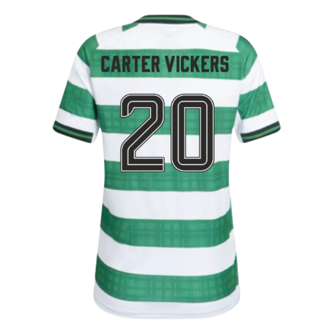 2025-2026 Celtic Home Shirt (Womens) (Carter Vickers 20)