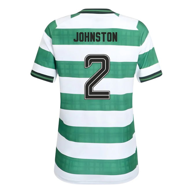 2025-2026 Celtic Home Shirt (Womens) (Johnston 2)