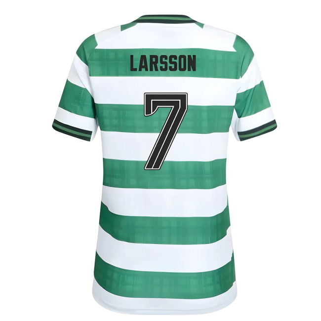 2025-2026 Celtic Home Shirt (Womens) (Larsson 7)