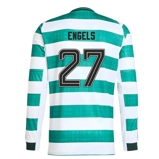 2025-2026 Celtic Long Sleeve Home Shirt (Engels 27)