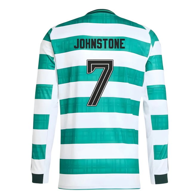 2025-2026 Celtic Long Sleeve Home Shirt (Johnstone 7)