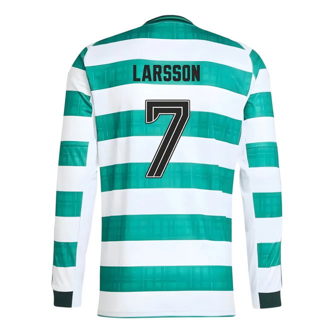 2025-2026 Celtic Long Sleeve Home Shirt (Larsson 7)