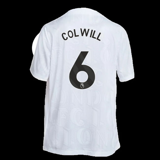 2025-2026 Chelsea Academy Pro Pre-Match Football Top (White) (Colwill 6)