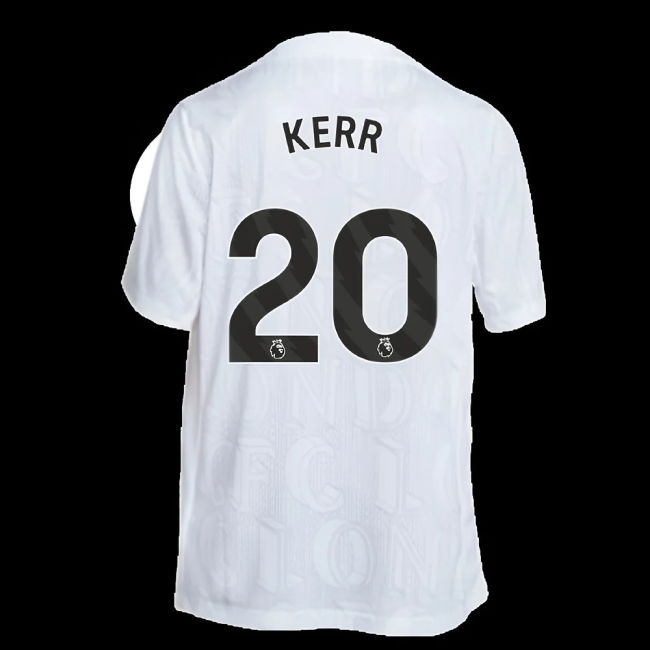 2025-2026 Chelsea Academy Pro Pre-Match Football Top (White) (Kerr 20)