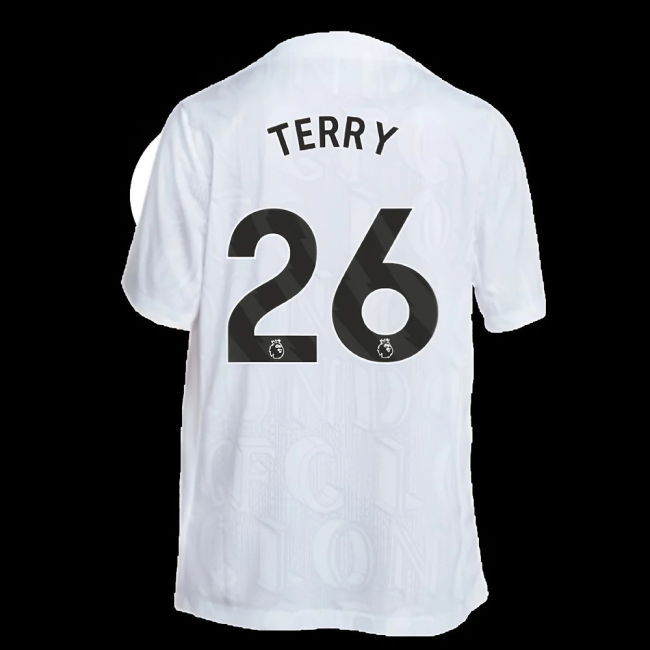 2025-2026 Chelsea Academy Pro Pre-Match Football Top (White) (Terry 26)