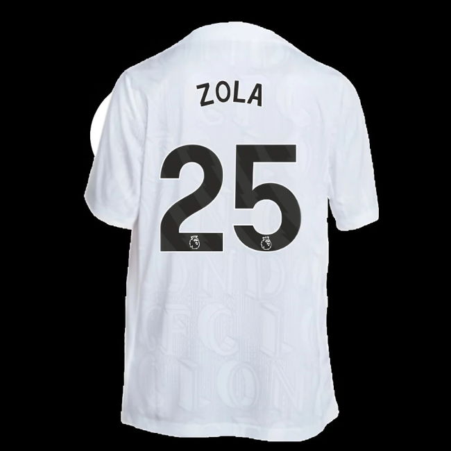 2025-2026 Chelsea Academy Pro Pre-Match Football Top (White) (Zola 25)