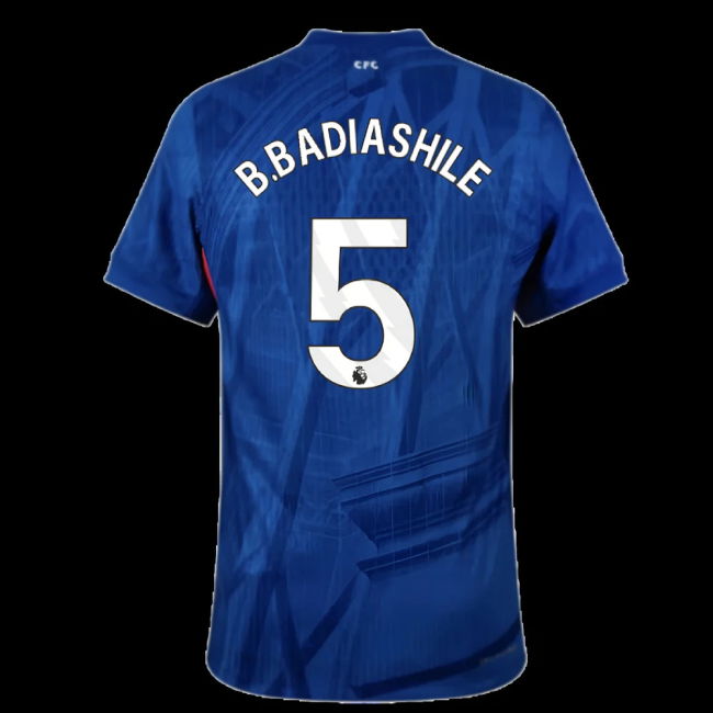 2025-2026 Chelsea Home Authentic Shirt (B.Badiashile 5)