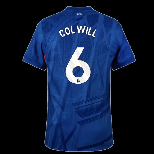 2025-2026 Chelsea Home Authentic Shirt (Colwill 6)