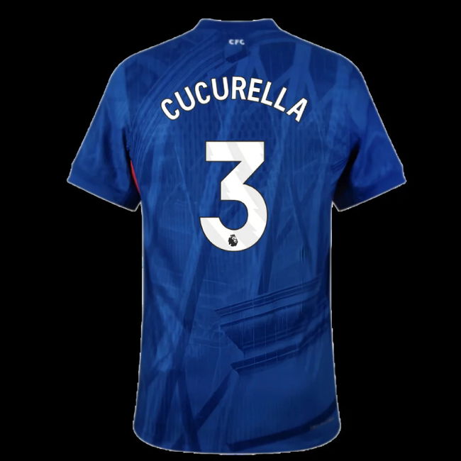 2025-2026 Chelsea Home Authentic Shirt (Cucurella 3)