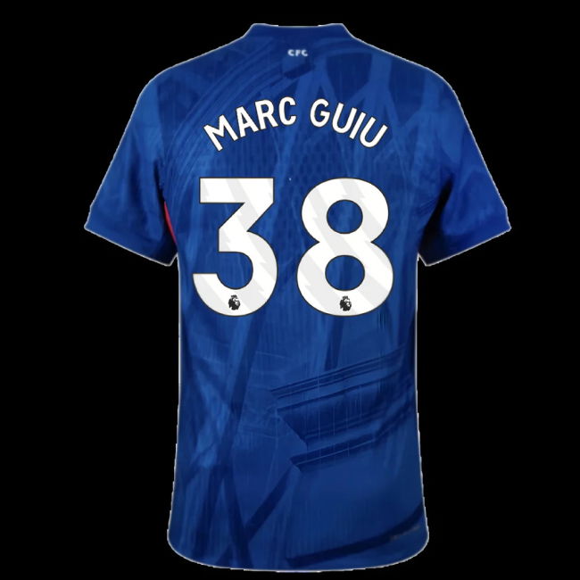 2025-2026 Chelsea Home Authentic Shirt (Marc Guiu 38)