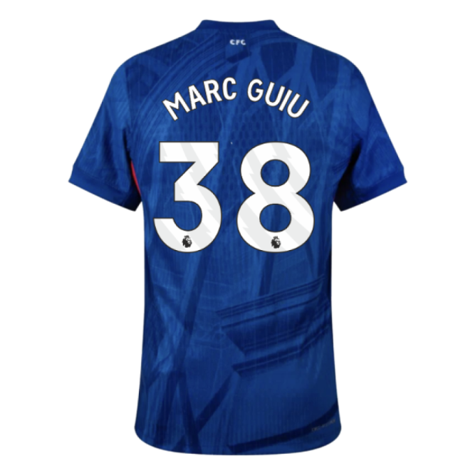 2025-2026 Chelsea Home Authentic Shirt (Marc Guiu 38)