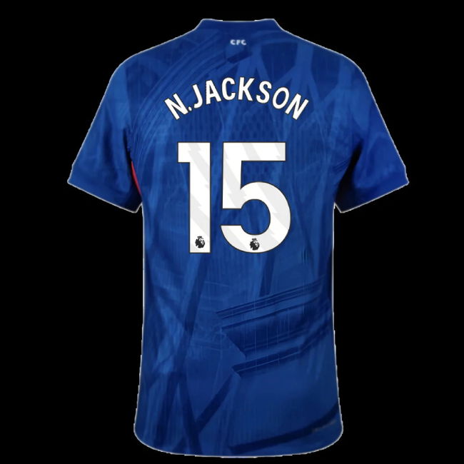 2025-2026 Chelsea Home Authentic Shirt (N.Jackson 15)