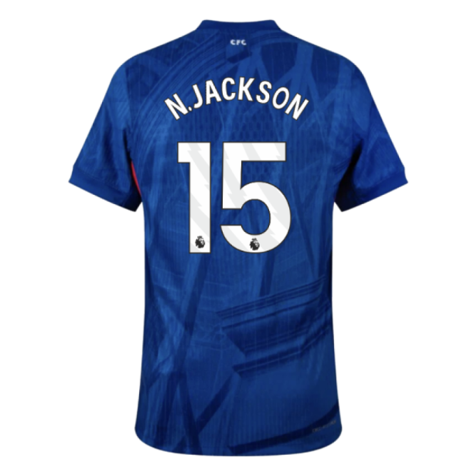 2025-2026 Chelsea Home Authentic Shirt (N.Jackson 15)