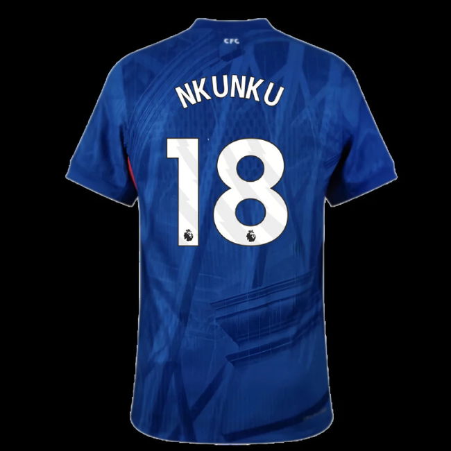 2025-2026 Chelsea Home Authentic Shirt (Nkunku 18)