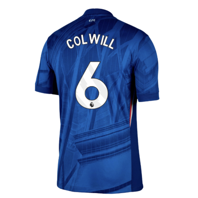 2025-2026 Chelsea Home Shirt (Colwill 6)