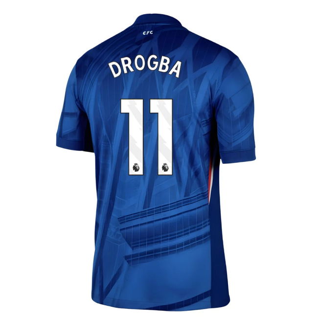 2025-2026 Chelsea Home Shirt (Drogba 11)