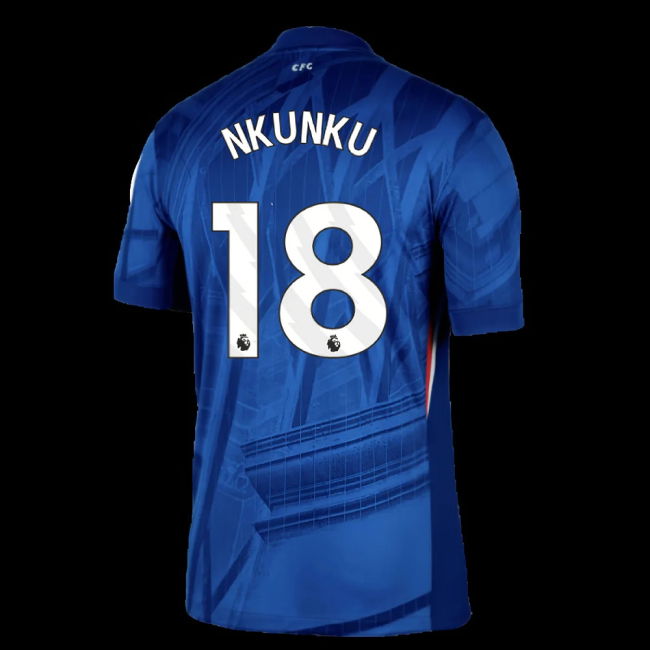 2025-2026 Chelsea Home Shirt (Nkunku 18)