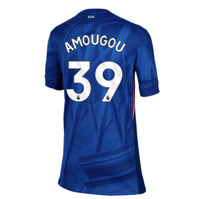 2025-2026 Chelsea Home Shirt (Kids) (Amougou 39)
