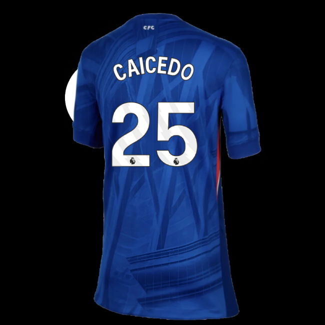 2025-2026 Chelsea Home Shirt (Kids) (Caicedo 25)
