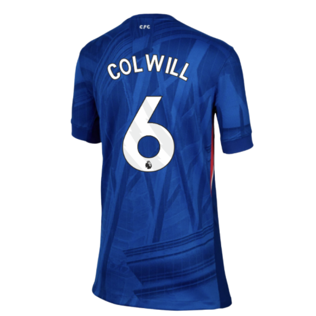 2025-2026 Chelsea Home Shirt (Kids) (Colwill 6)