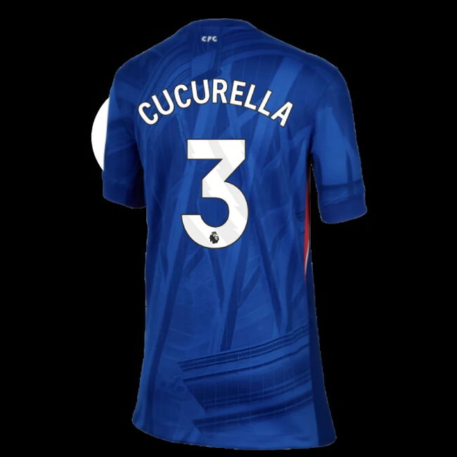 2025-2026 Chelsea Home Shirt (Kids) (Cucurella 3)