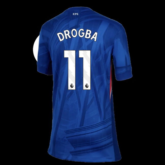 2025-2026 Chelsea Home Shirt (Kids) (Drogba 11)