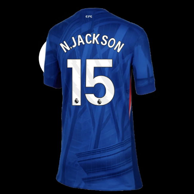 2025-2026 Chelsea Home Shirt (Kids) (N.Jackson 15)