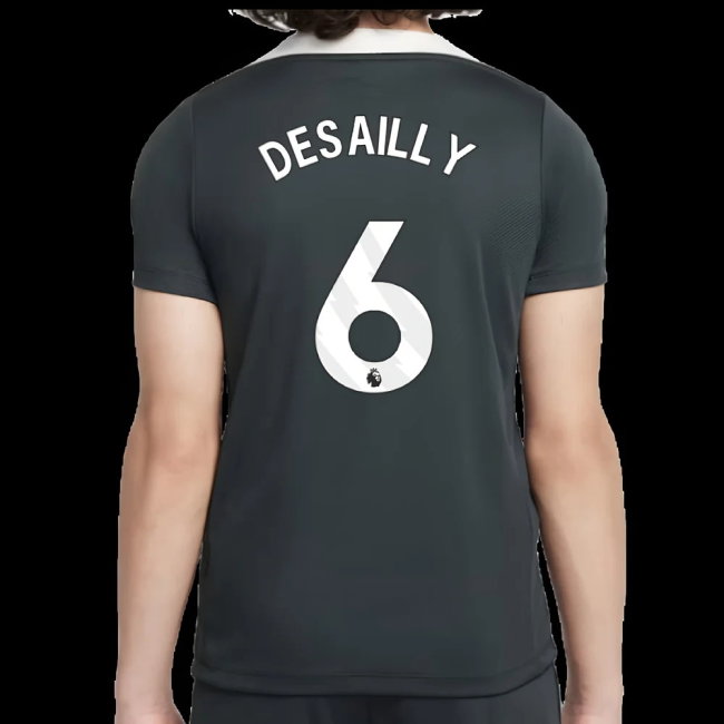 2025-2026 Chelsea Strike Training Shirt (Green) - Kids (Desailly 6)
