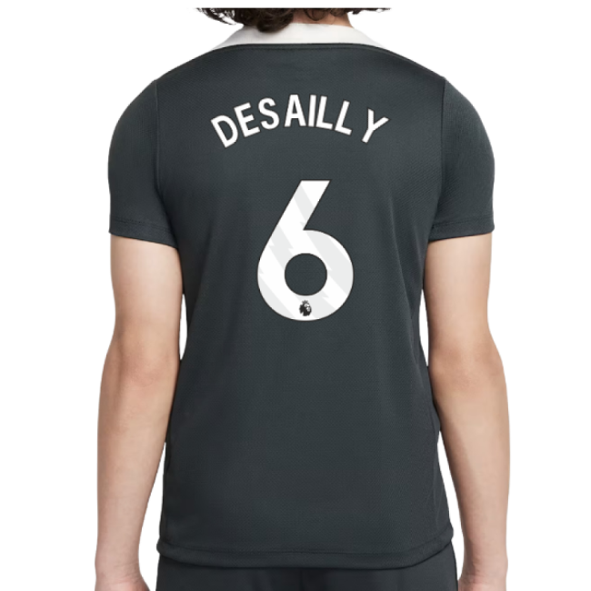 2025-2026 Chelsea Strike Training Shirt (Green) - Kids (Desailly 6)