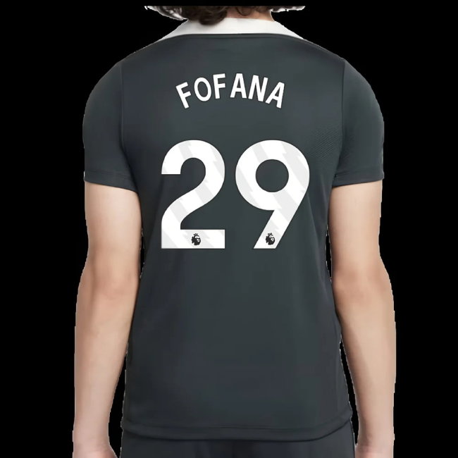 2025-2026 Chelsea Strike Training Shirt (Green) - Kids (Fofana 29)