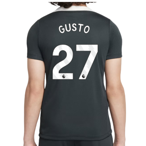 2025-2026 Chelsea Strike Training Shirt (Green) - Kids (Gusto 27)