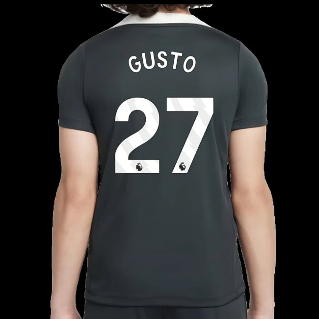 2025-2026 Chelsea Strike Training Shirt (Green) - Kids (Gusto 27)