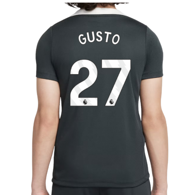 2025-2026 Chelsea Strike Training Shirt (Green) - Kids (Gusto 27)