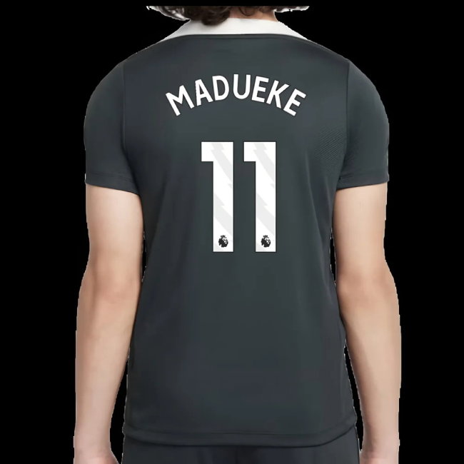 2025-2026 Chelsea Strike Training Shirt (Green) - Kids (Madueke 11)