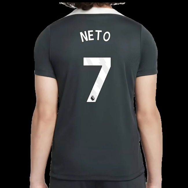 2025-2026 Chelsea Strike Training Shirt (Green) - Kids (Neto 7)
