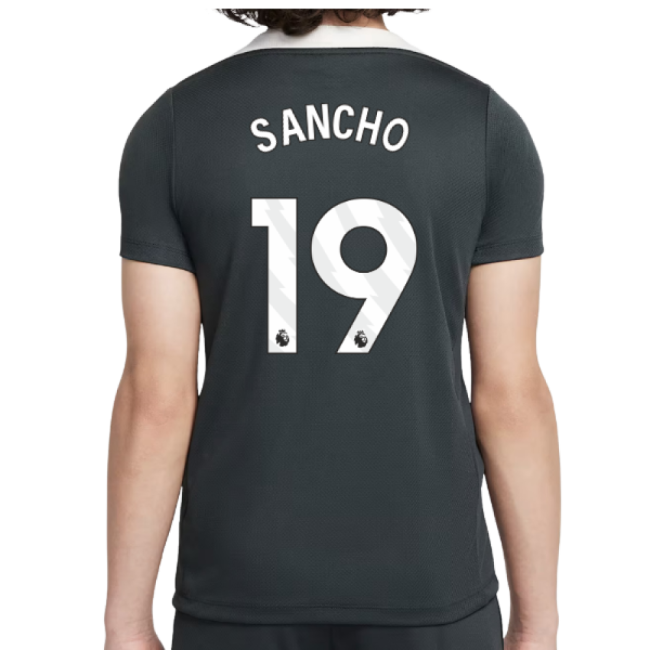 2025-2026 Chelsea Strike Training Shirt (Green) - Kids (Sancho 19)
