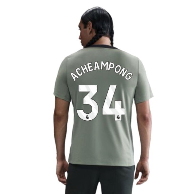 2025-2026 Chelsea Strike Training Shirt (Jade Green) (Acheampong 34)
