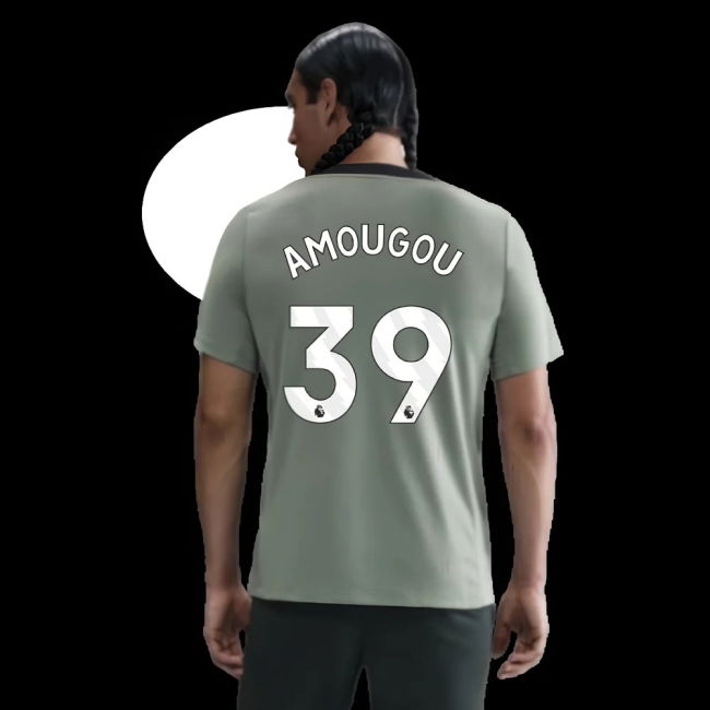 2025-2026 Chelsea Strike Training Shirt (Jade Green) (Amougou 39)