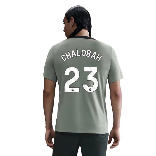 2025-2026 Chelsea Strike Training Shirt (Jade Green) (Chalobah 23)
