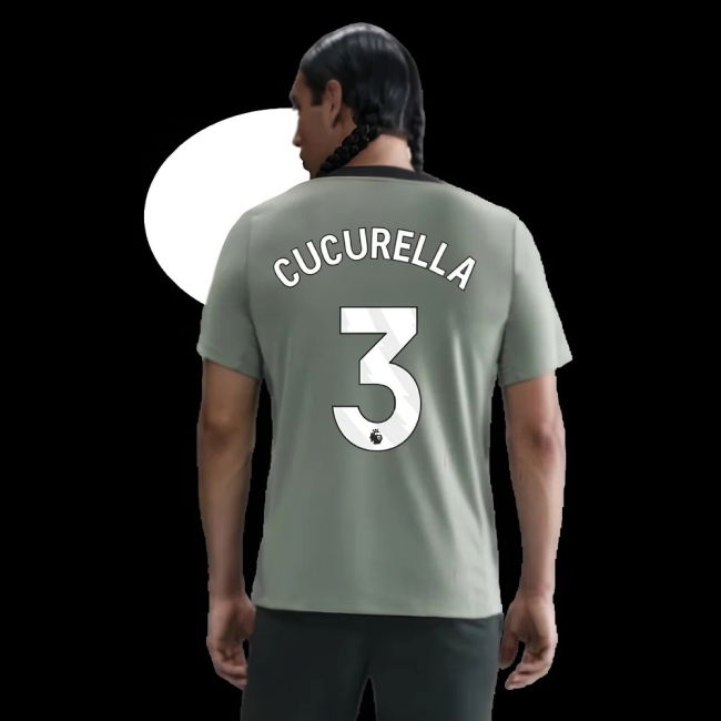 2025-2026 Chelsea Strike Training Shirt (Jade Green) (Cucurella 3)