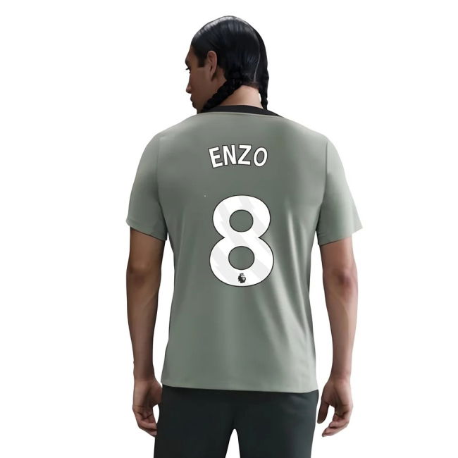 2025-2026 Chelsea Strike Training Shirt (Jade Green) (Enzo 8)