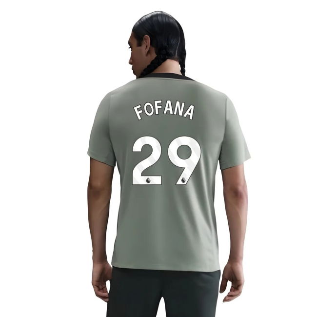 2025-2026 Chelsea Strike Training Shirt (Jade Green) (Fofana 29)