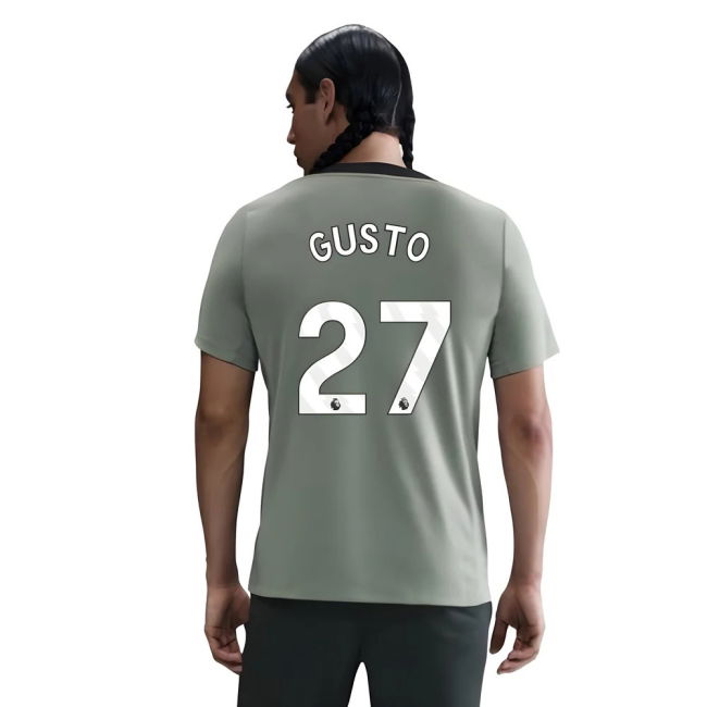 2025-2026 Chelsea Strike Training Shirt (Jade Green) (Gusto 27)