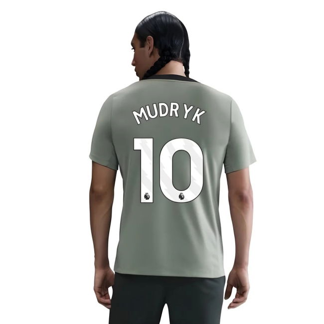 2025-2026 Chelsea Strike Training Shirt (Jade Green) (Mudryk 10)