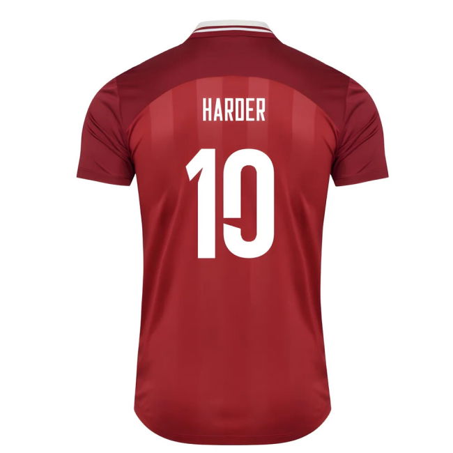 2025-2026 Denmark Womens Team Home Shirt (Unisex) (Harder 10)